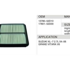 DAHEFILS Air Filter 13780-52D10