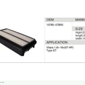 DAHEFILS Air Filter 13780-57B00