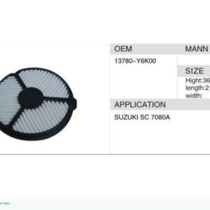 DAHEFILS Air Filter 13780-Y6K00