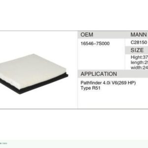 DAHEFILS Air Filter 16546-7S000