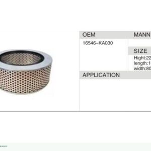 DAHEFILS Air Filter 16546-KA030
