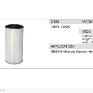 DAHEFILS Air Filter 16546-VW000