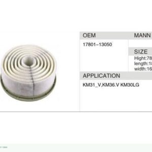 DAHEFILS Air Filter 17801-13050