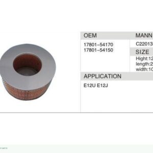 DAHEFILS Air Filter 17801-54170