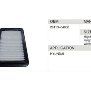 DAHEFILS Air Filter 28113-04000