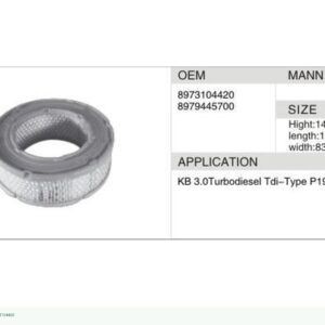 DAHEFILS Air Filter 8973104420