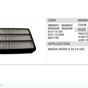 DAHEFILS Air Filter MB906051