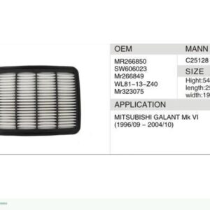 DAHEFILS Air Filter MR266850