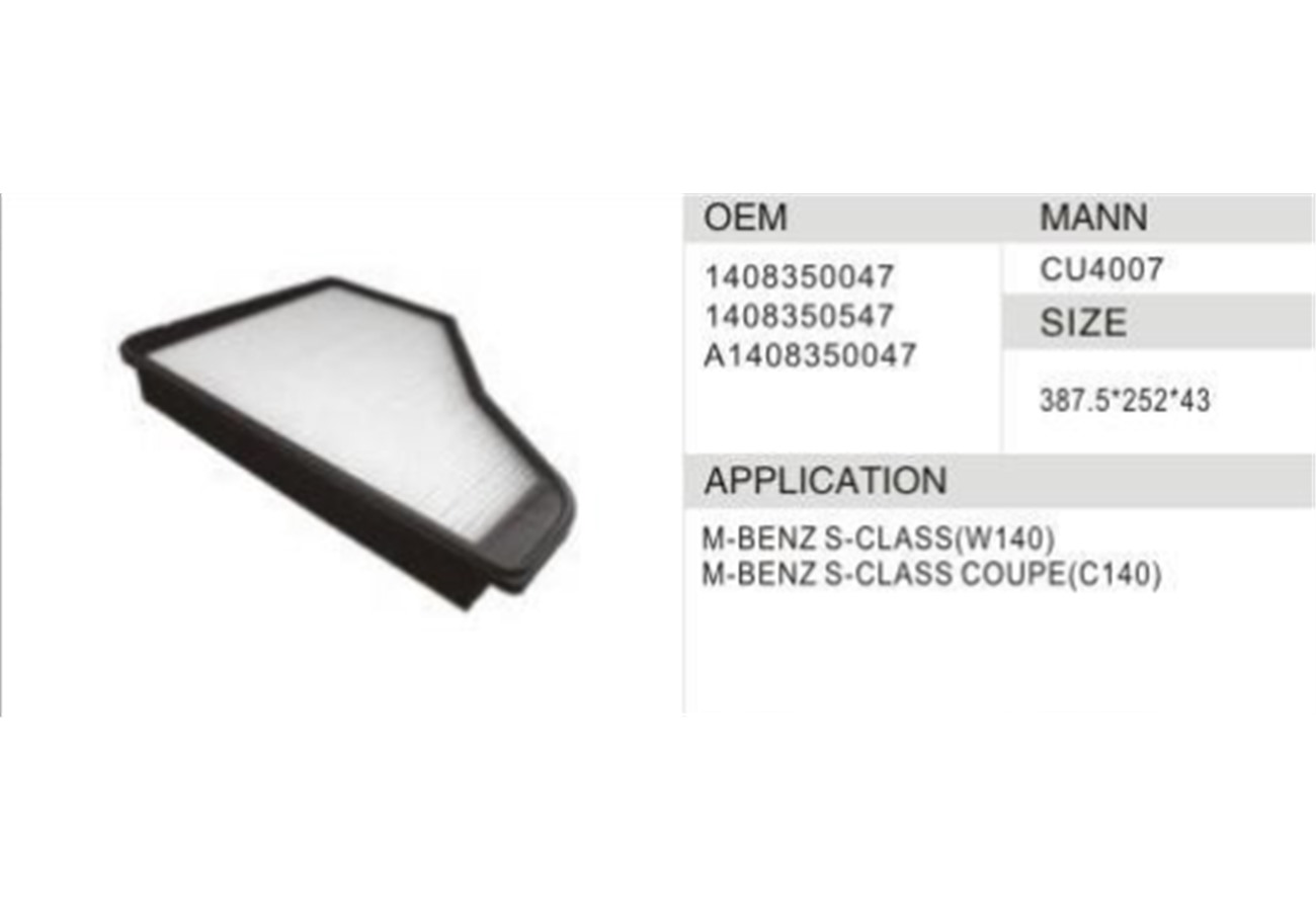 DAHEFILS Benz Cabin Air Filter 1408350147