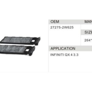 DAHEFILS Nissan Cabin Air Filter 27275-2W625