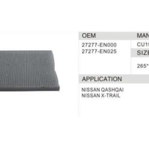 DAHEFILS Nissan Cabin Air Filter 27277-EN000