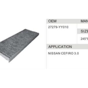 DAHEFILS Nissan Cabin Air Filter 27279-YY010