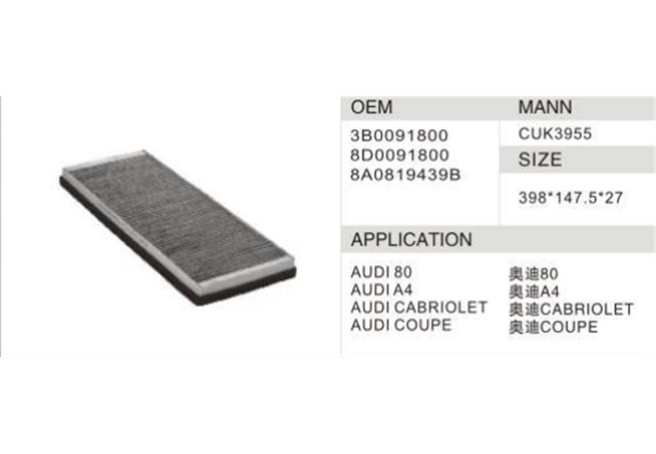 DAHEFILS Audi Cabin Air Filter 3B0081900