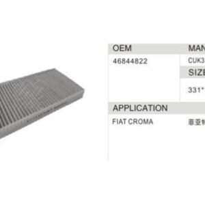 DAHEFILS Fiat Cabin Air Filter 46844822