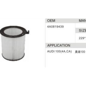 DAHEFILS Audi Cabin Air Filter 4A0819439