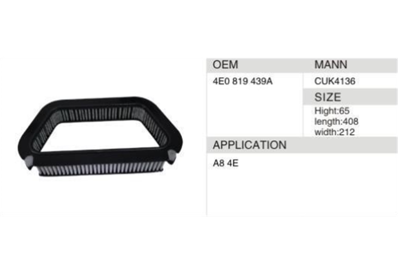 DAHEFILS Audi Cabin Air Filter 4E0819439A
