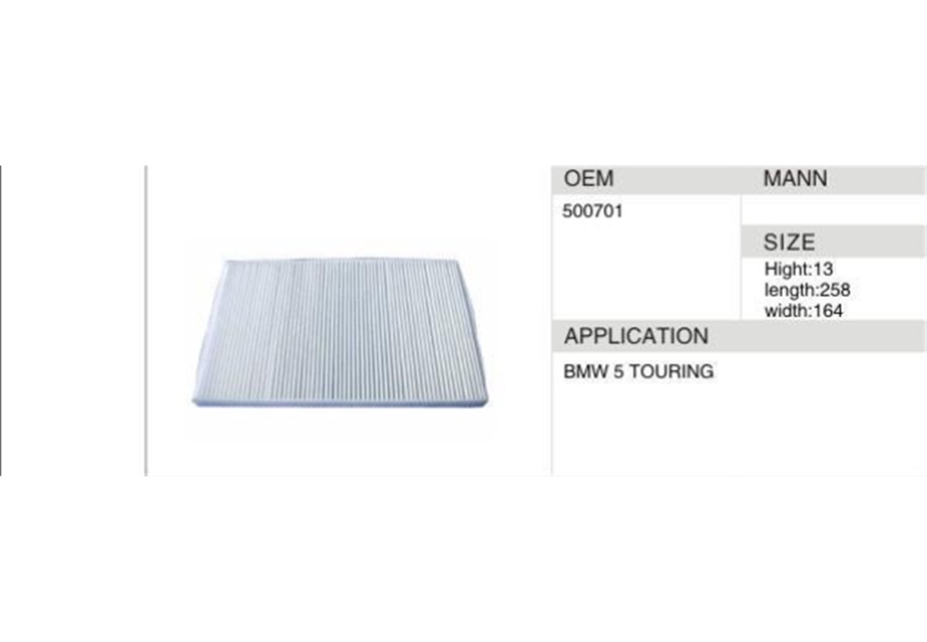 DAHEFILS BMW Cabin Air Filter 500701