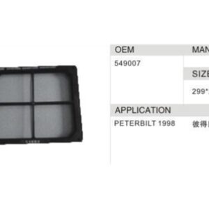 DAHEFILS Peterbilt Cabin Air Filter 549007