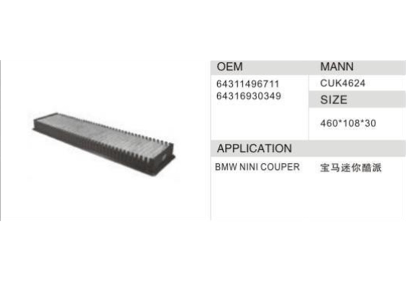 DAHEFILS BMW Cabin Air Filter 64311496711