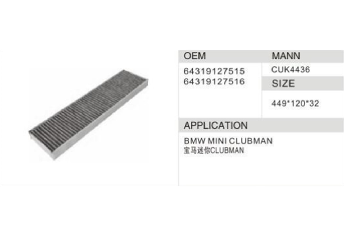 DAHEFILS BMW Cabin Air Filter 64319127515