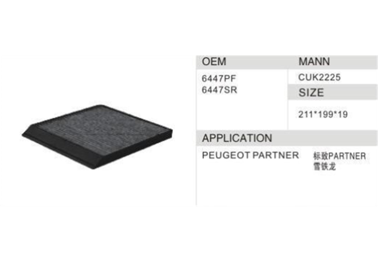 DAHEFILS Peugeot Cabin Air Filter 6447.PF