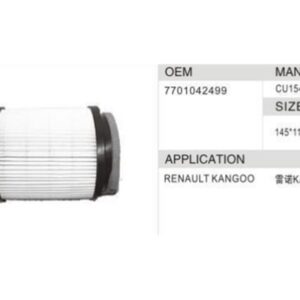 DAHEFILS Renault Cabin Air Filter 7701042499