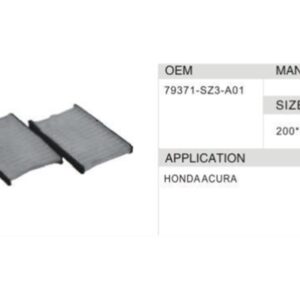 DAHEFILS Cabin Air Filter 79371-SZ3-A01