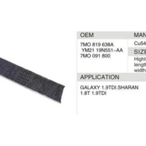 DAHEFILS Cabin Air Filter 7M0819638A