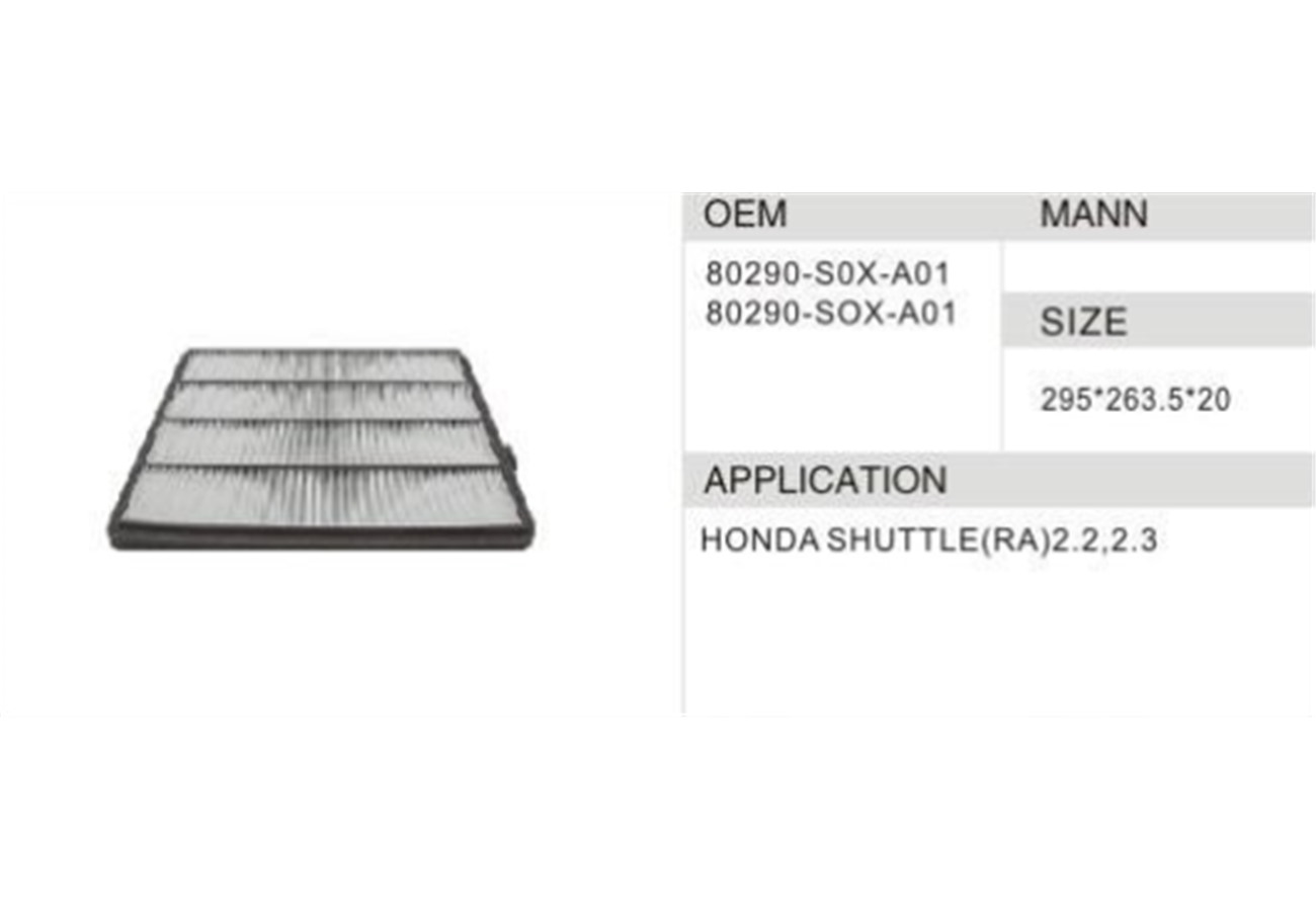 DAHEFILS Cabin Air Filter 80290-SOX-A01