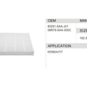 DAHEFILS Cabin Air Filter 80291-SAA-J01