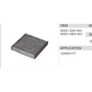 DAHEFILS Cabin Air Filter 80291-SAA-W01