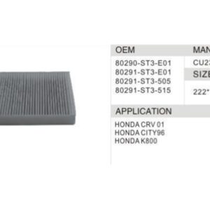 DAHEFILS Cabin Air Filter 80291-ST3-E01