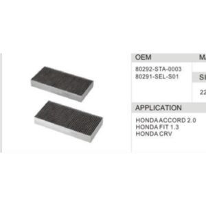 DAHEFILS Cabin Air Filter 80292-STA-0003