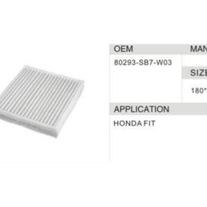 DAHEFILS Cabin Air Filter 80293-SB7-W03