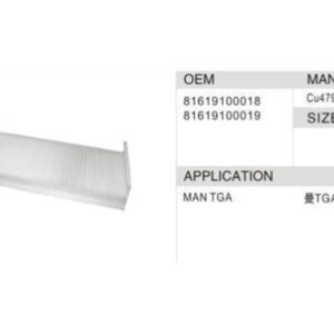 DAHEFILS MAN Cabin Air Filter 81619100018