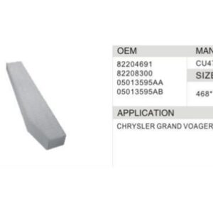 DAHEFILS Chrysler Cabin Air Filter 82204691