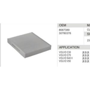 DAHEFILS Volvo Cabin Air Filter 8687389