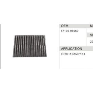 DAHEFILS Cabin Air Filter 87139-06060