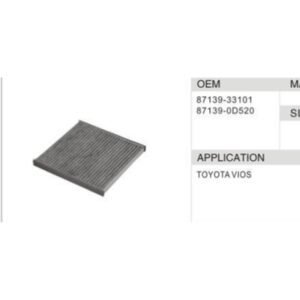 DAHEFILS Cabin Air Filter 87139-33101