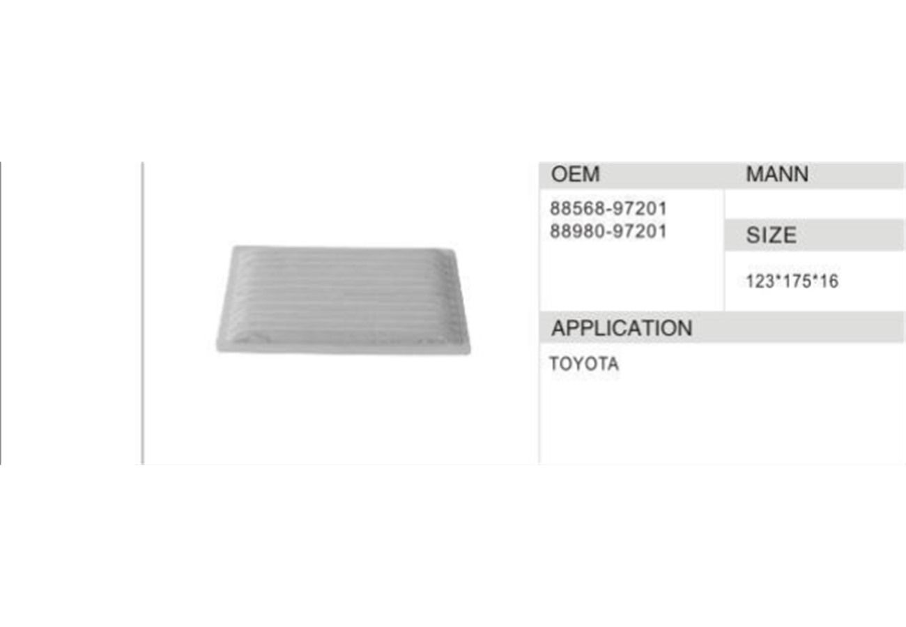 DAHEFILS Cabin Air Filter 88568-97201