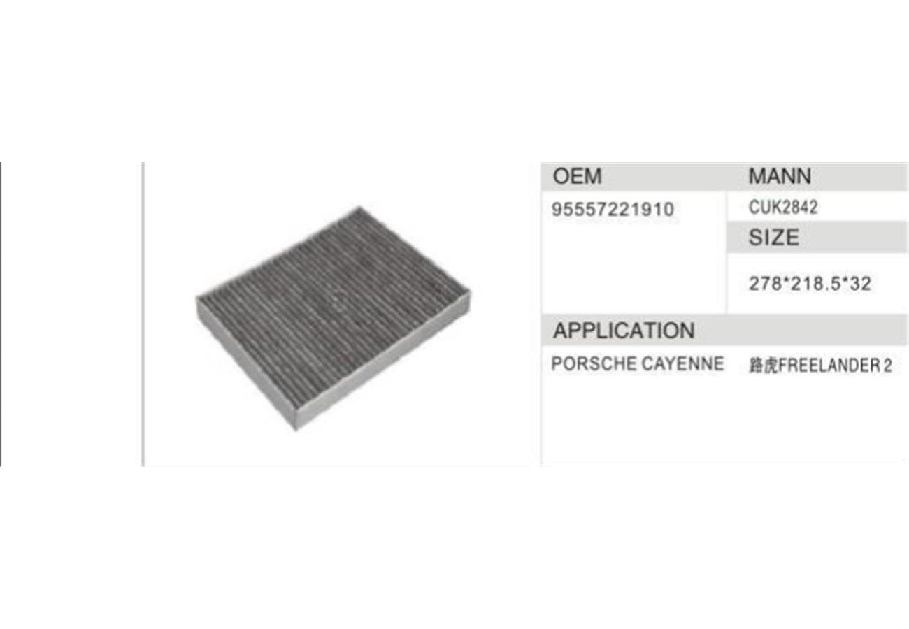 DAHEFILS Porsche Cabin Air Filter 95557221910