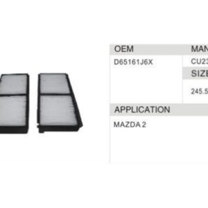 DAHEFILS Mazda Cabin Air Filter D65161J6X