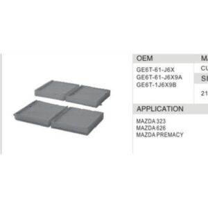 DAHEFILS Mazda Cabin Air Filter GE6T-61-J6X