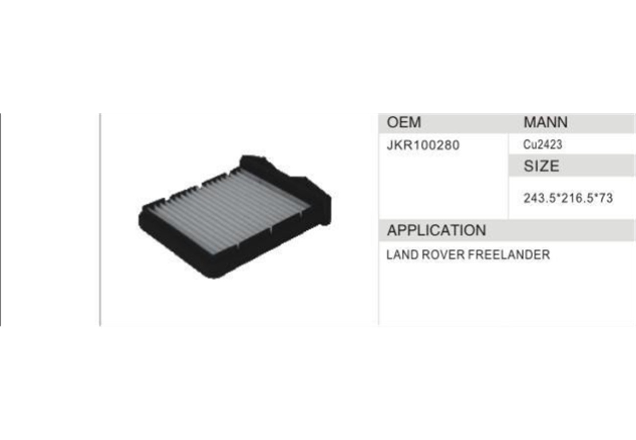 DAHEFILS Land Rover Cabin Air Filter JKR100280