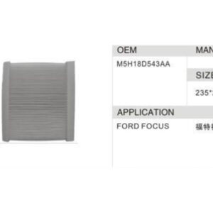 DAHEFILS Ford Cabin Air Filter M5H18D543AA
