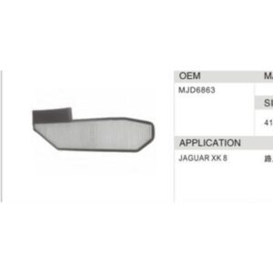 DAHEFILS Jaguar Cabin Air Filter MJD6863