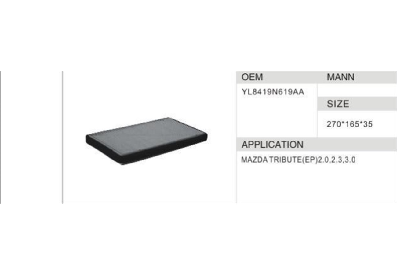DAHEFILS Mazda Cabin Air Filter YL8419N619AA
